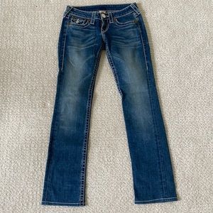True Religion Straight Leg Jeans